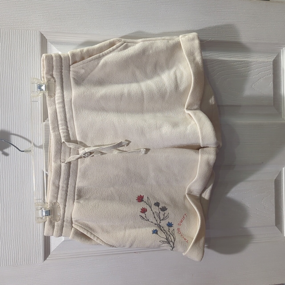 Taylor Swift RED fleece drawstring shorts